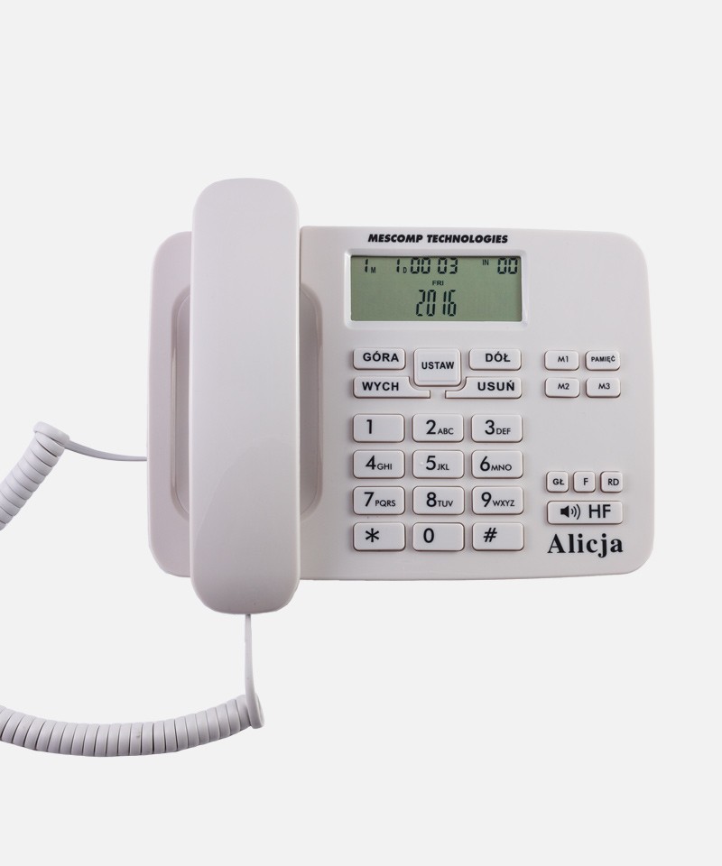 Telefon przewodowy MT571 Alicja