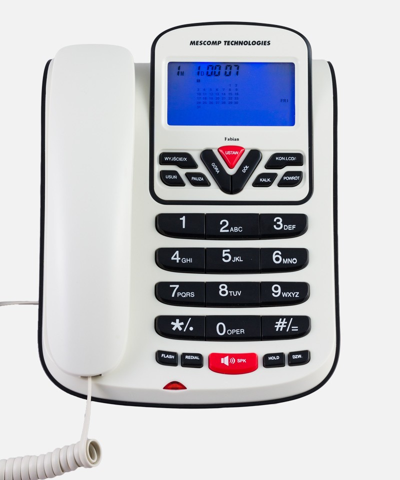 Aparat telefoniczny Mescomp MT838 Fabian