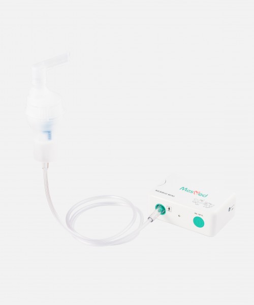 Przenośny inhalator pneumatyczno-tłokowy MesMed MM-508 Nebbio Mini do inhalacji dla dzieci i dorosłych