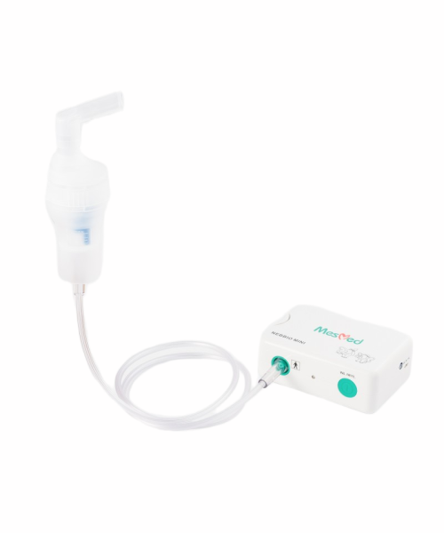 Przenośny inhalator pneumatyczno-tłokowy MesMed MM-508 Nebbio Mini do inhalacji dla dzieci i dorosłych