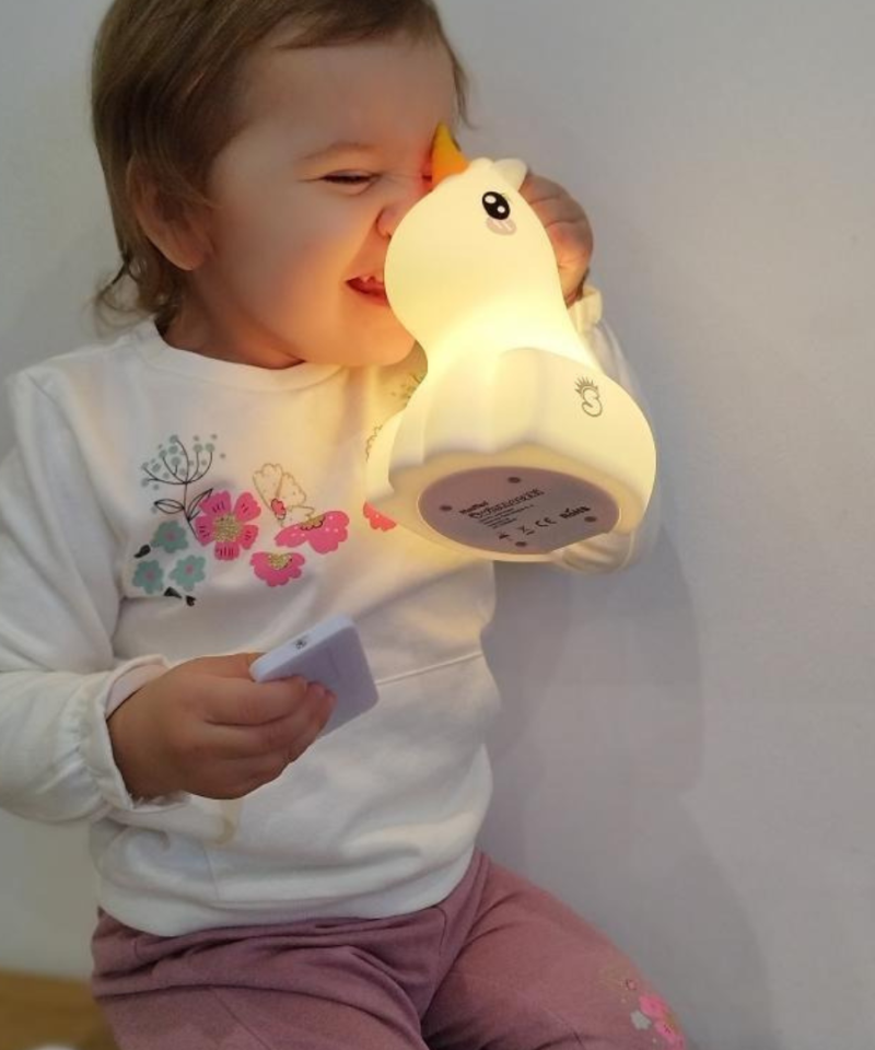 Świecąca lampka nocna Jednorożec