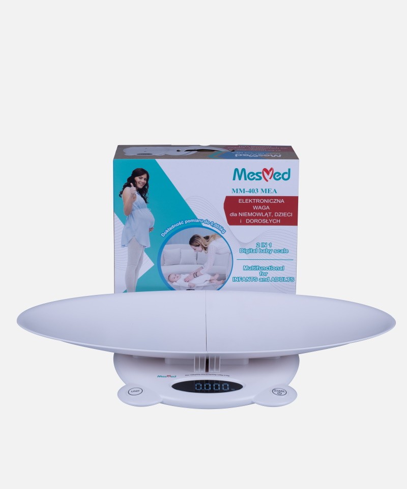 Waga elektroniczna dla niemowląt, dzieci i dorosłych MM-403 MEA
