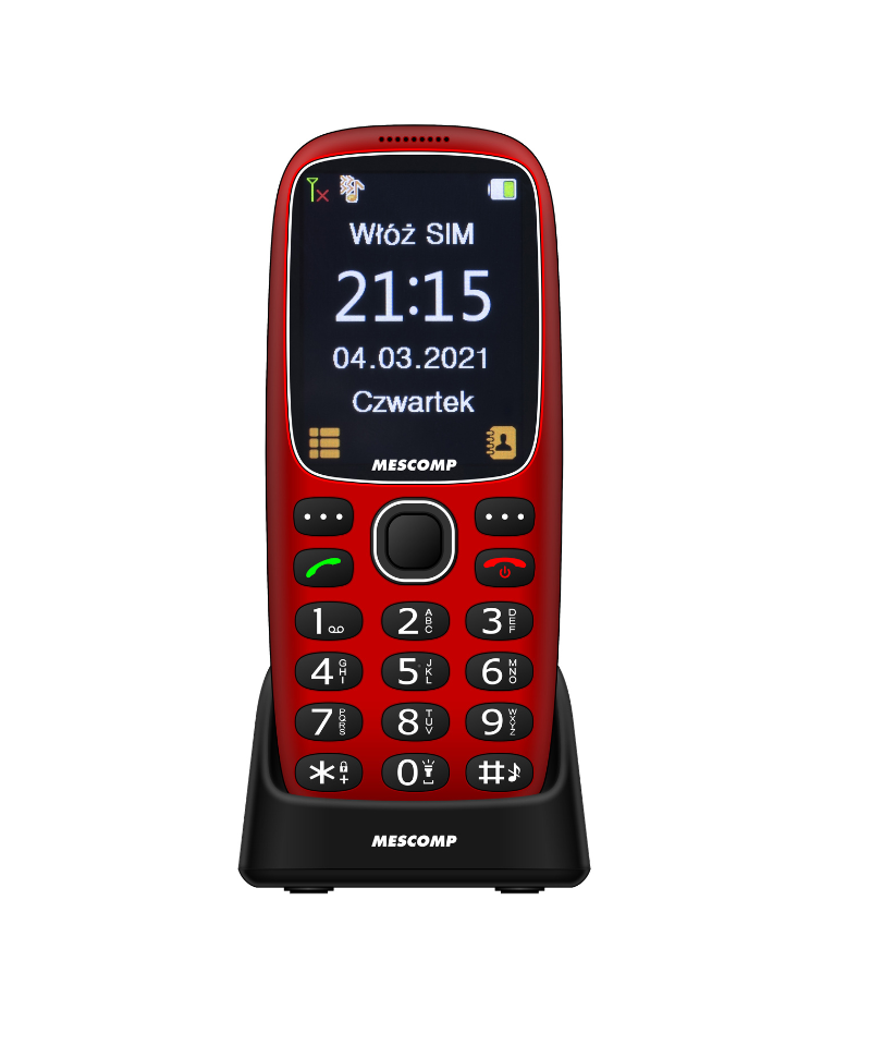  Telefon komórkowy MT-166 Edgar Elegant 4G