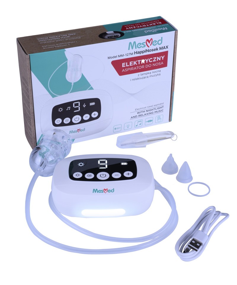 Elektryczny aspirator do nosa HappiNosek Max