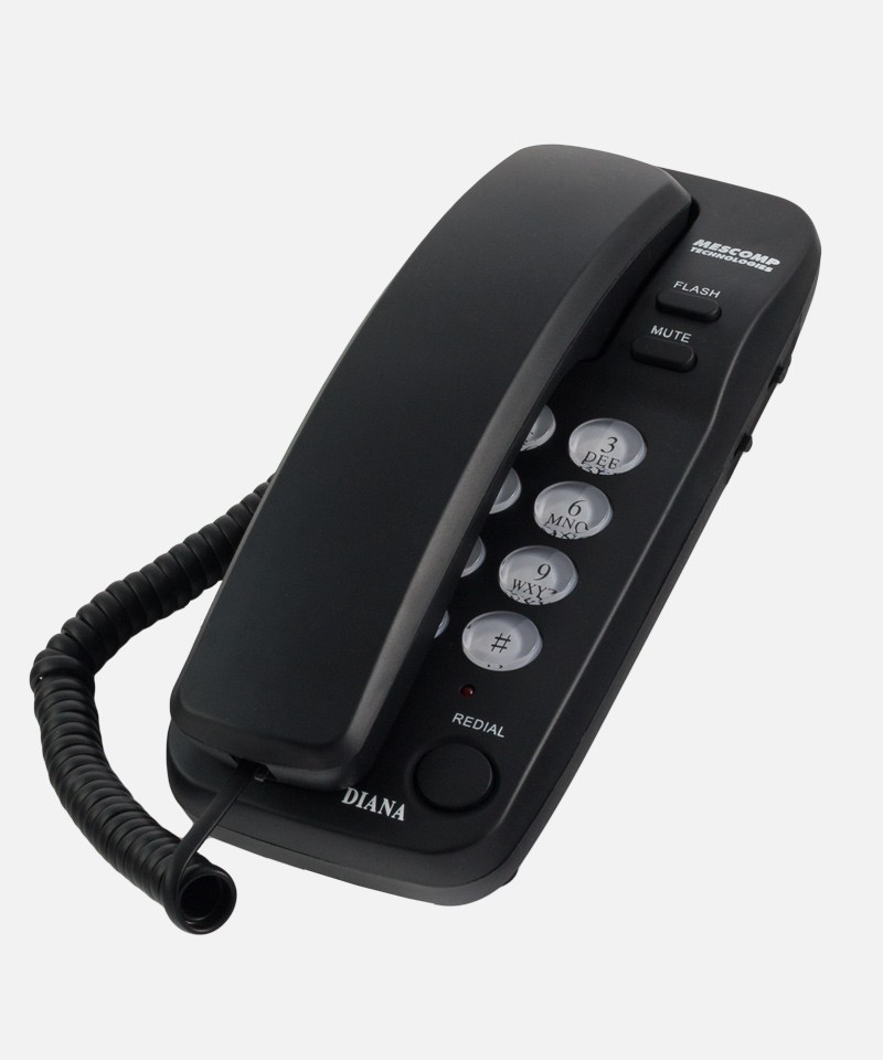 Stacjonarny telefon przewodowy DIANA MT-518